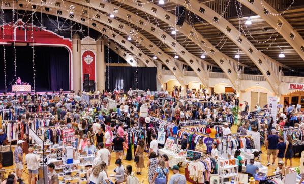 Historic Coliseum market floor