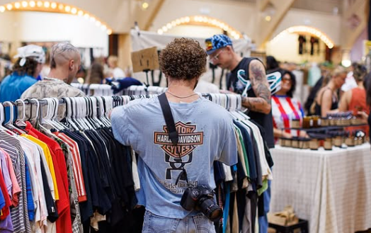 Indoor racks and vendors